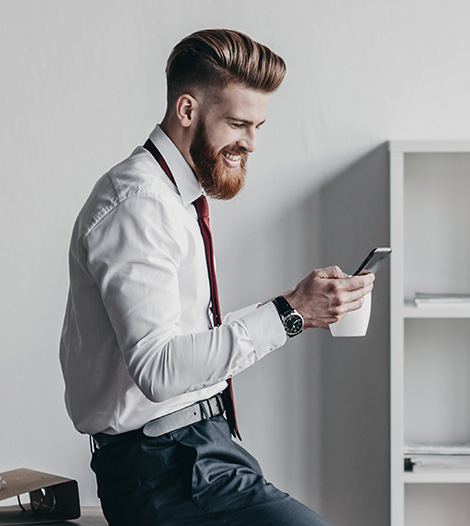 businessman-using-smartphone businessman using smartphone